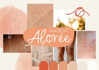 Identité visuelle pour un centre de soins esthétiques technologiques